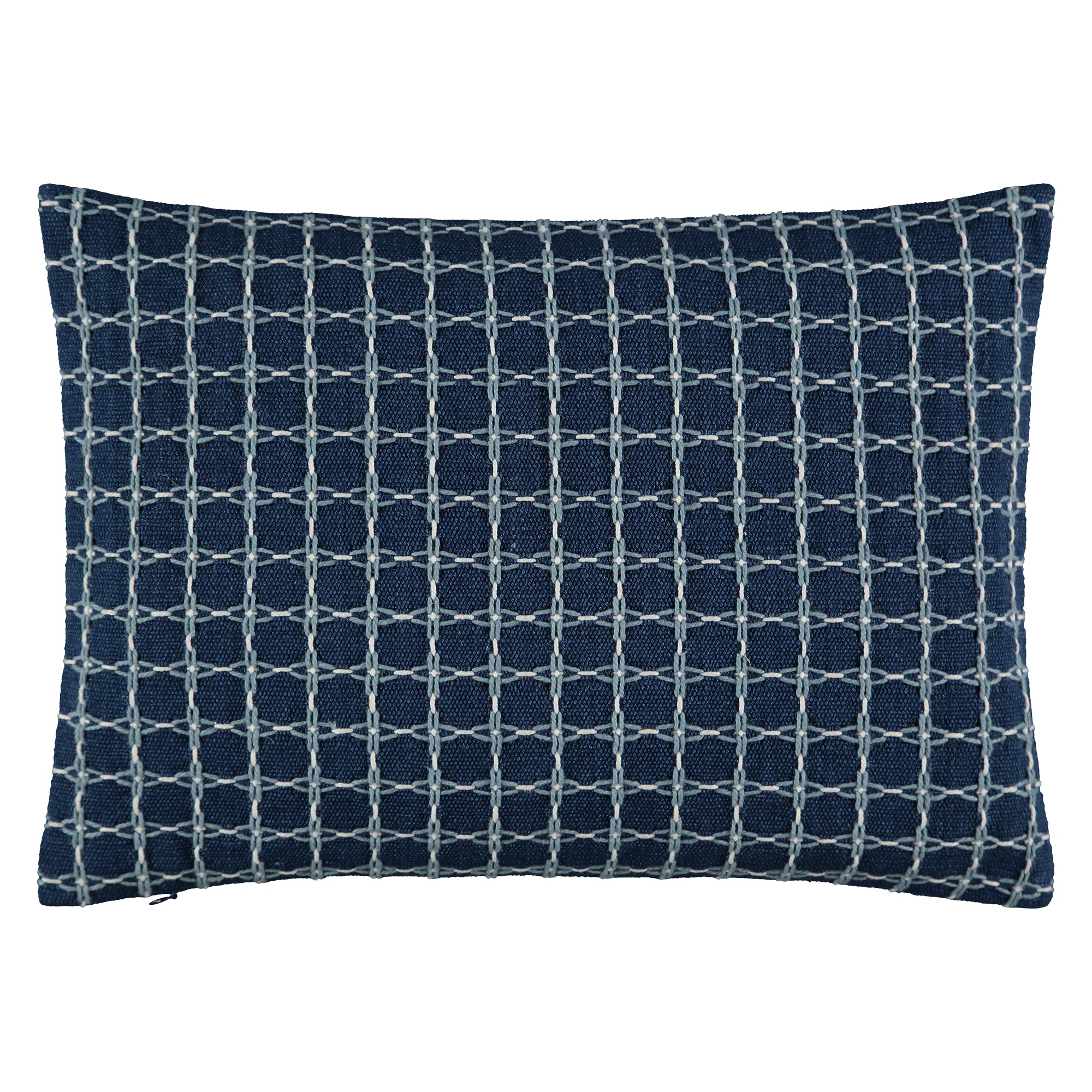 William Yeoward Maliana - Indigo 50x35 Cushion luxury cushion - EB London product image 1