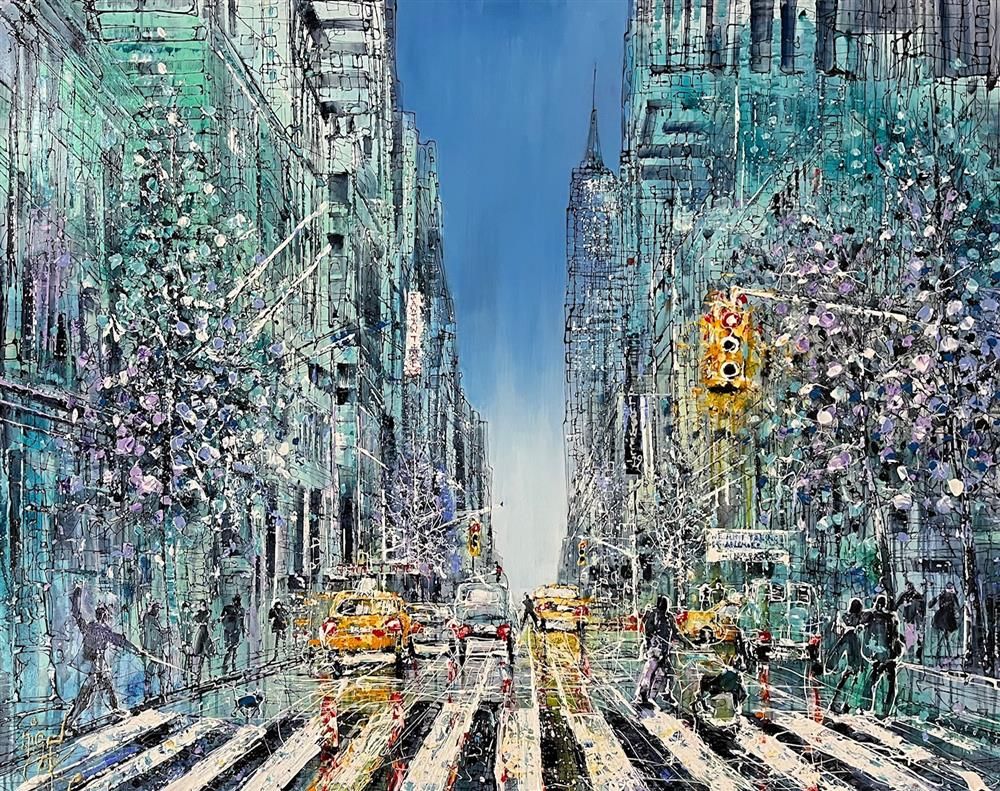 Manhattan Routes by Nigel Cooke - EB London