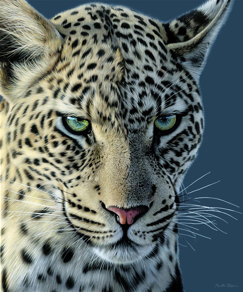 Martin Robson | Emerald Gaze | Original British Art - EB London
