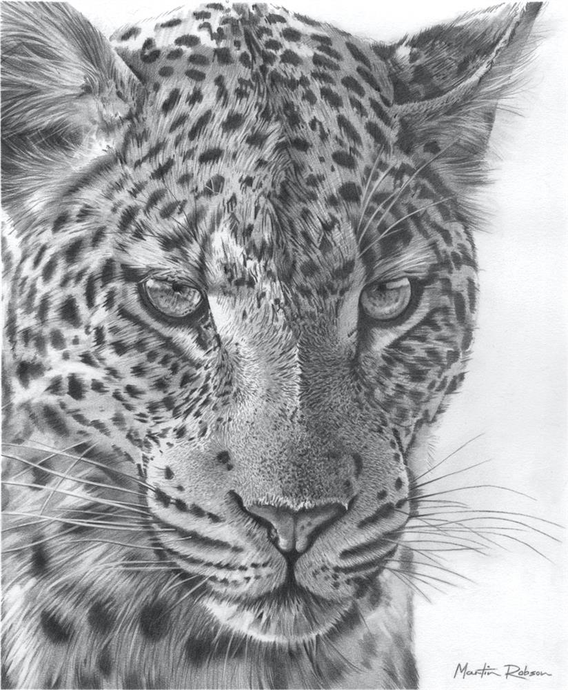 Martin Robson | Emerald Gaze - Study | Original British Art - EB London