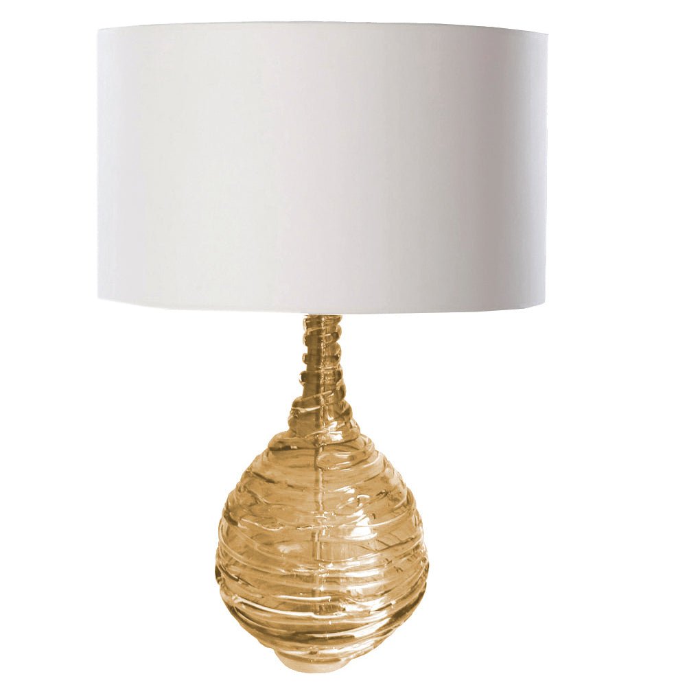 William Yeoward Matilda Table Lamp Amber luxury table lamp - EB London product image 1