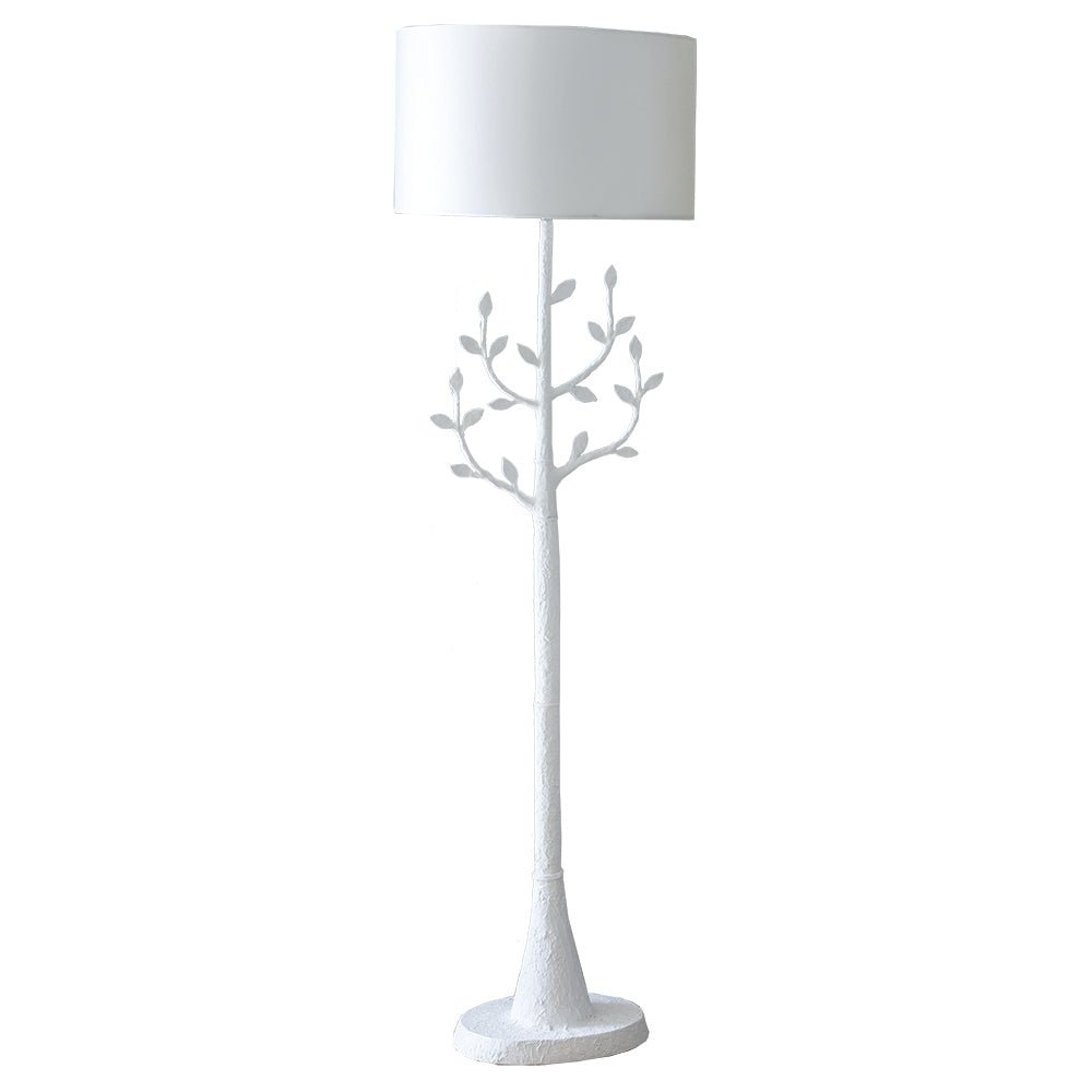 William Yeoward Millana Floor Lamp in Chalk Finish luxury table lamp - EB London product image 1