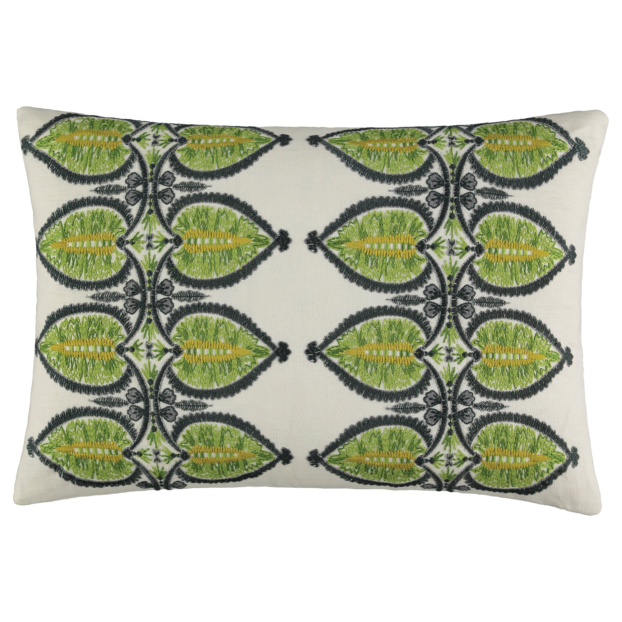 William Yeoward Montacute - Sage 60x40 Cushion luxury cushion - EB London product image 1