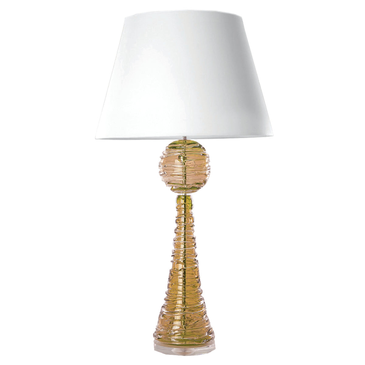 William Yeoward Muffy Table Lamp Amber luxury table lamp - EB London product image 1