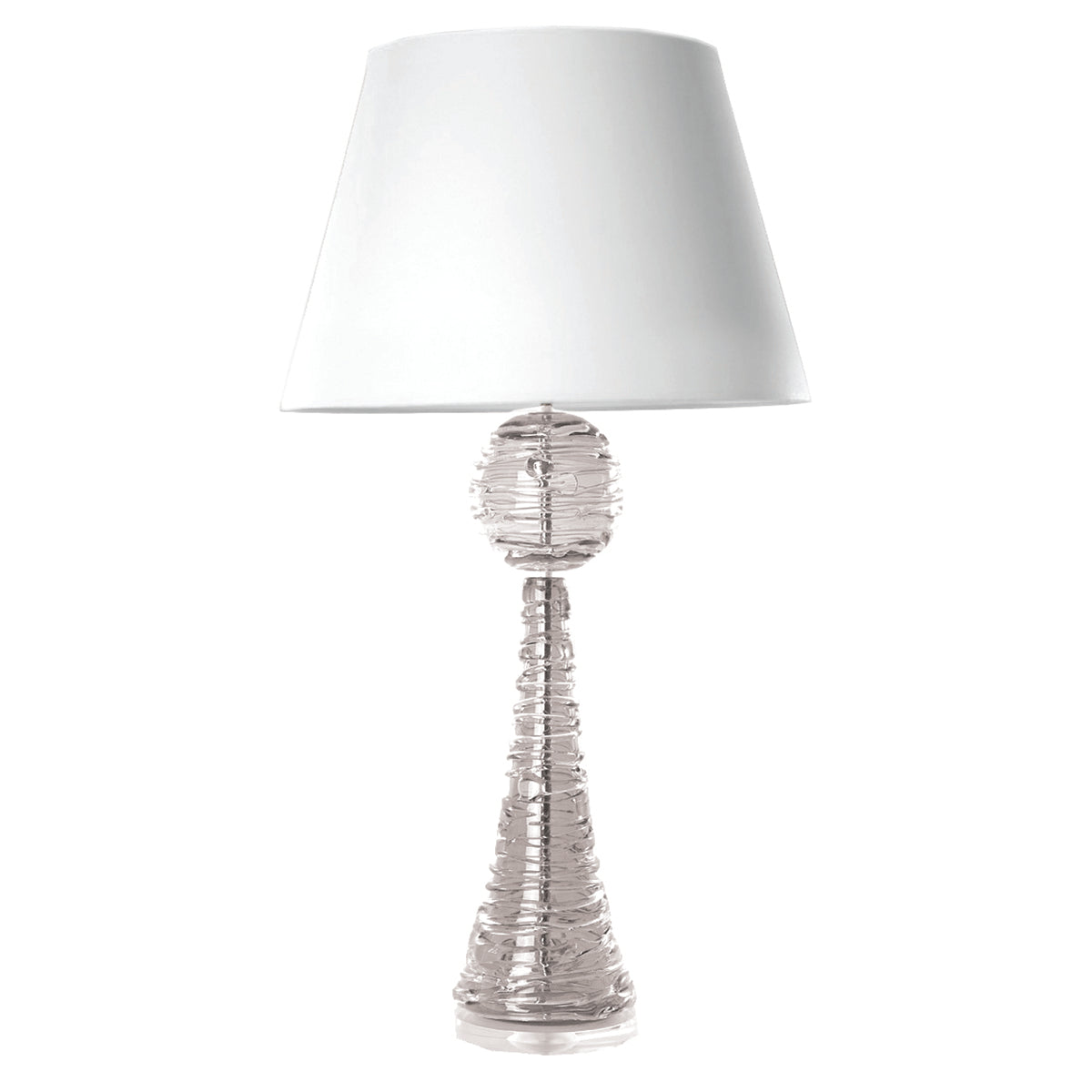 William Yeoward Muffy Table Lamp Clear luxury table lamp - EB London product image 1