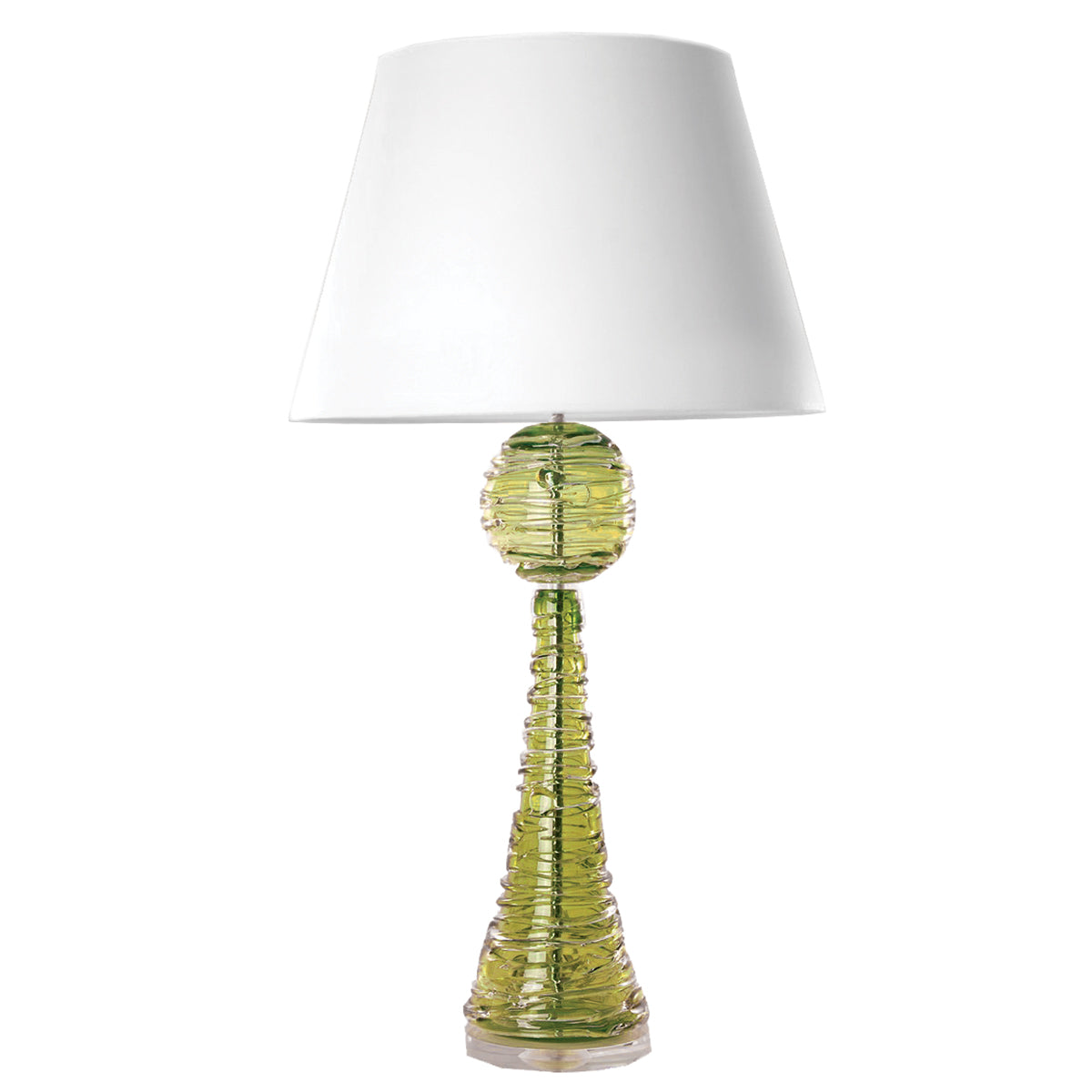 William Yeoward Muffy Table Lamp Moss luxury table lamp - EB London product image 1