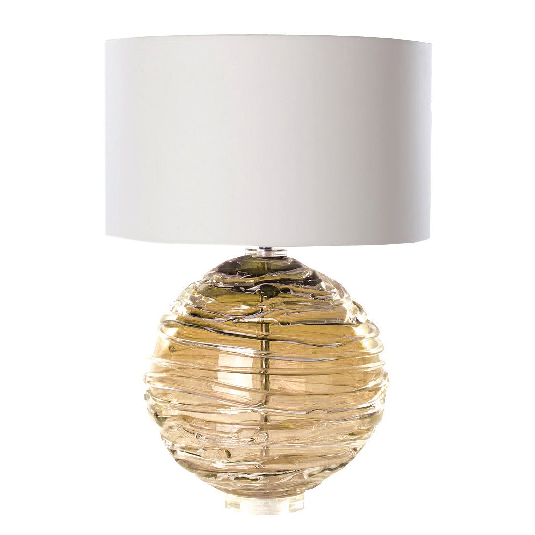 William Yeoward Nerys Table Lamp Amber luxury table lamp - EB London product image 1