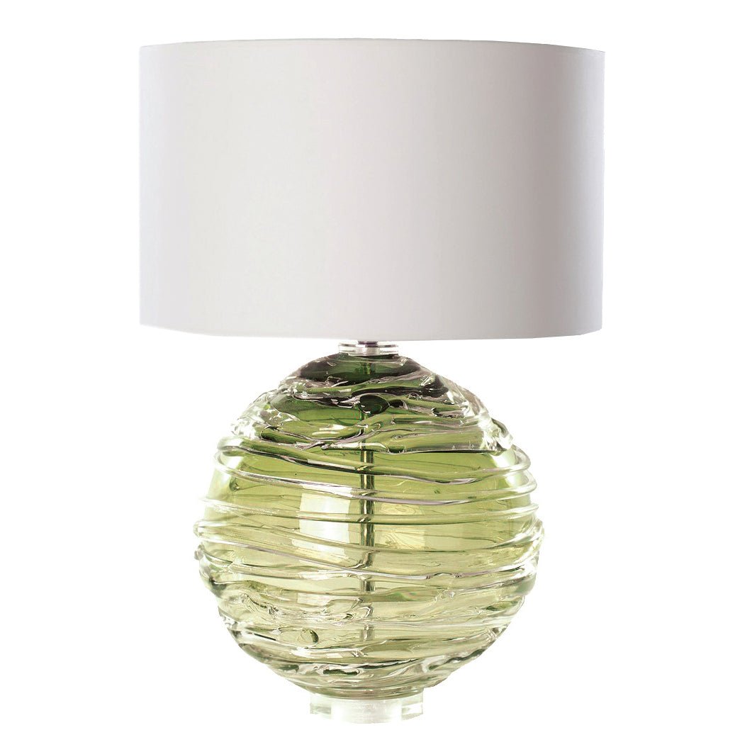 William Yeoward Nerys Table Lamp Moss luxury table lamp - EB London product image 1
