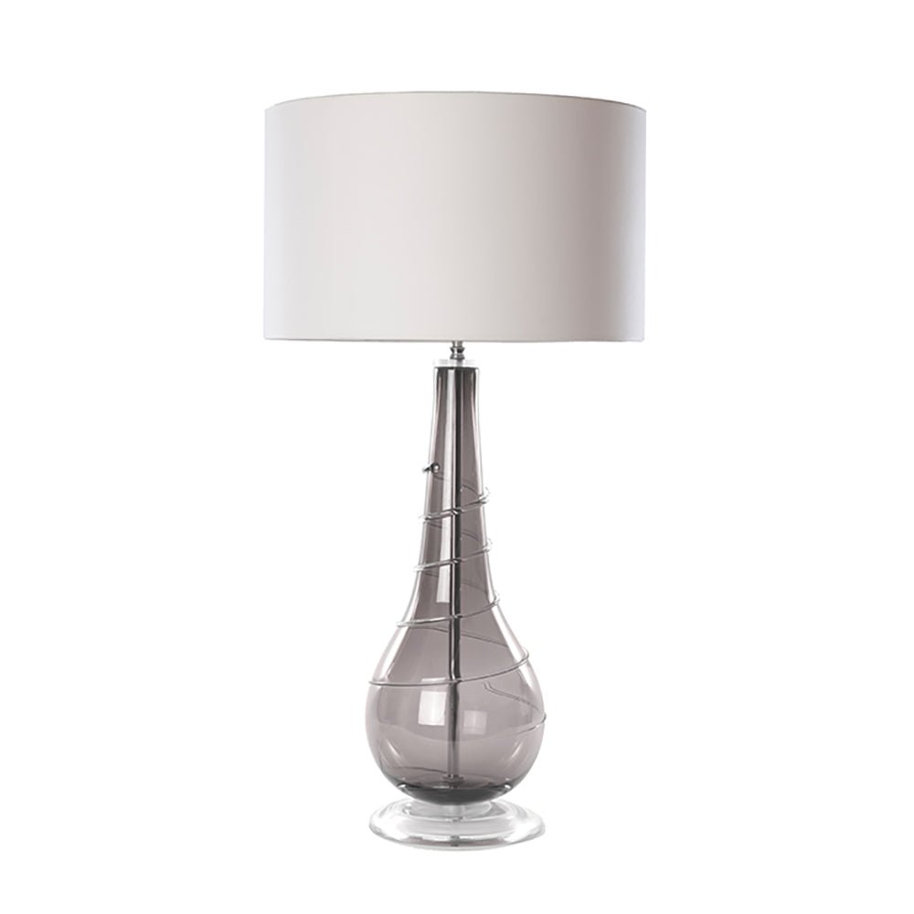 William Yeoward Ninevagh Table Lamp Slate luxury table lamp - EB London product image 1