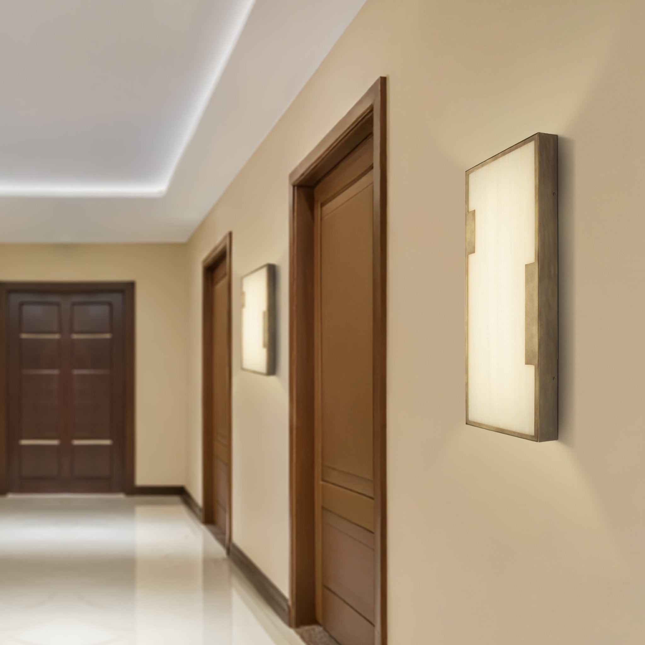 Northern Lights Barrett Left Facing Wall Light - EB London