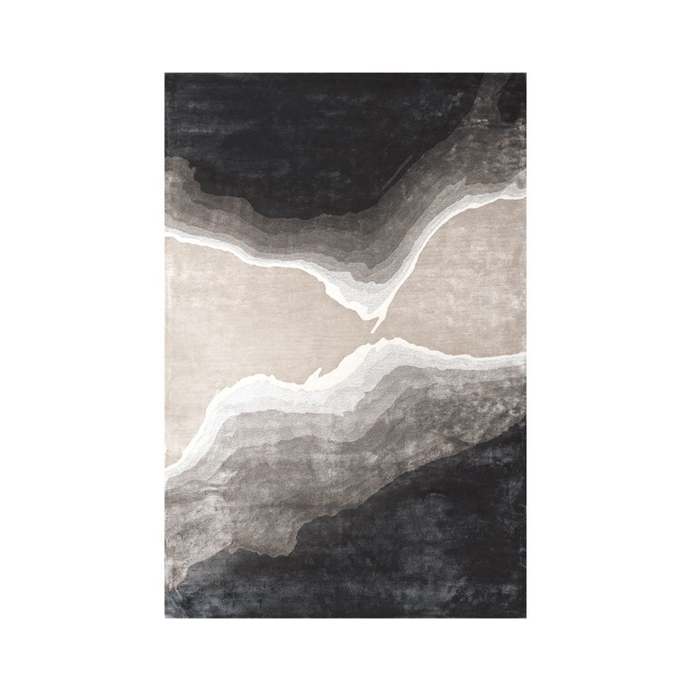 William Yeoward Onda - Charcoal 160x260 Rug luxury rug - EB London product image 1
