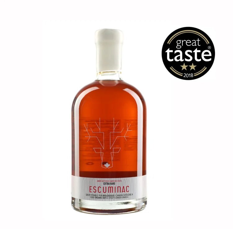 Organic Maple Syrup - Extra Rare Reserve - Pack of 6 Glass Bottles - EB London