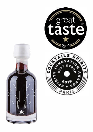 Organic Yellow Birch Syrup | 12 x 50ml Glass Bottles | The Fine Food Forager - EB London