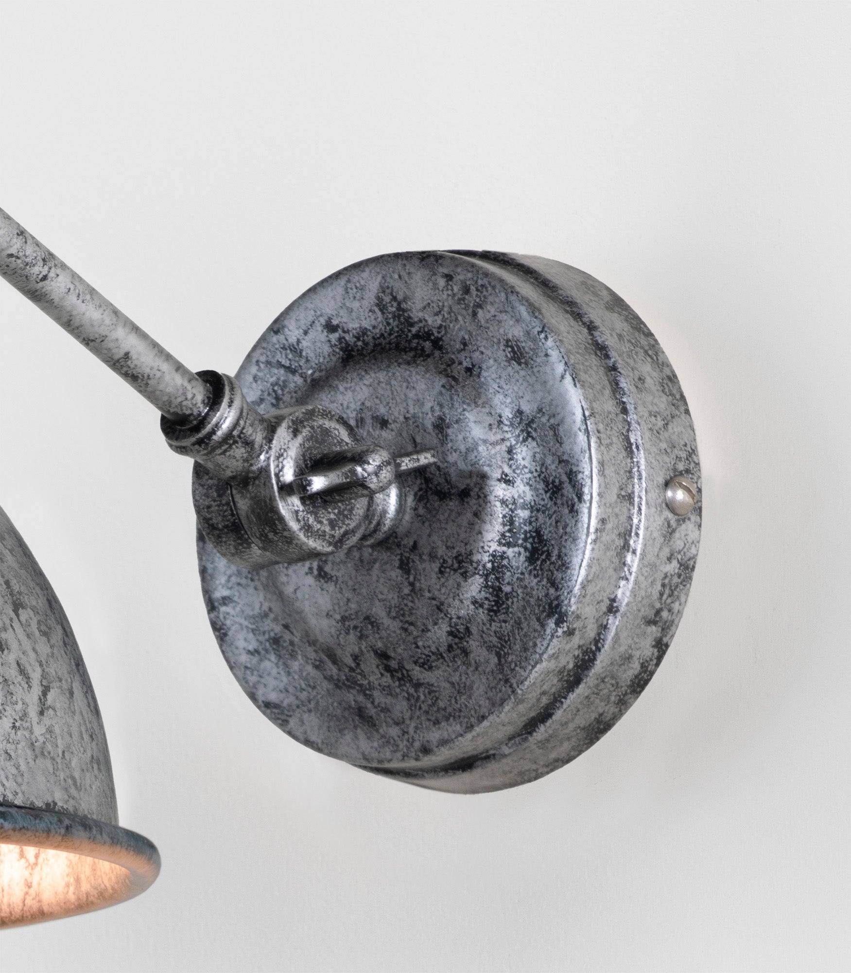 Pewter Brindley Wall Light - From The Anvil - EB London