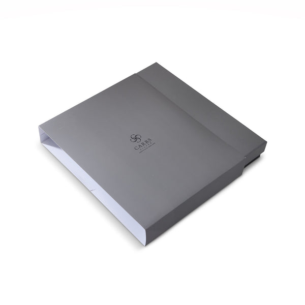 Plain Silver Plated Photo Frame With Black Velvet Back-  Carrs Silver