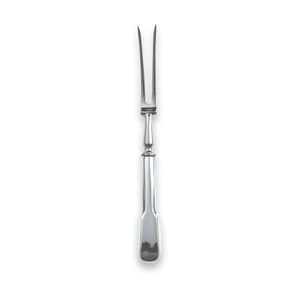 Plain Fiddle Carving Set - Carrs Silver - EB London