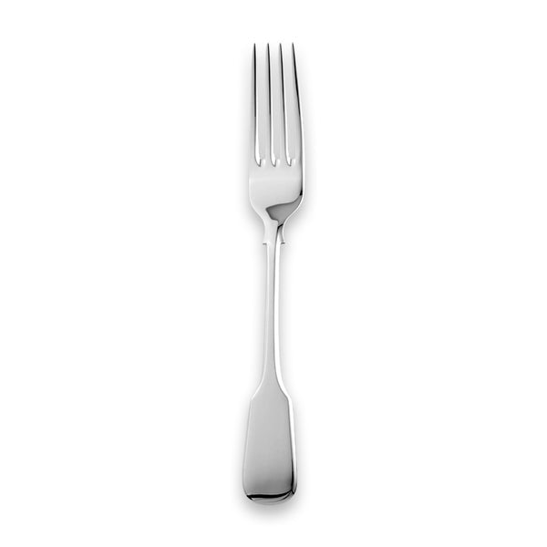 Plain Fiddle Cutlery 4 Piece Place Setting - Carrs Silver - EB London