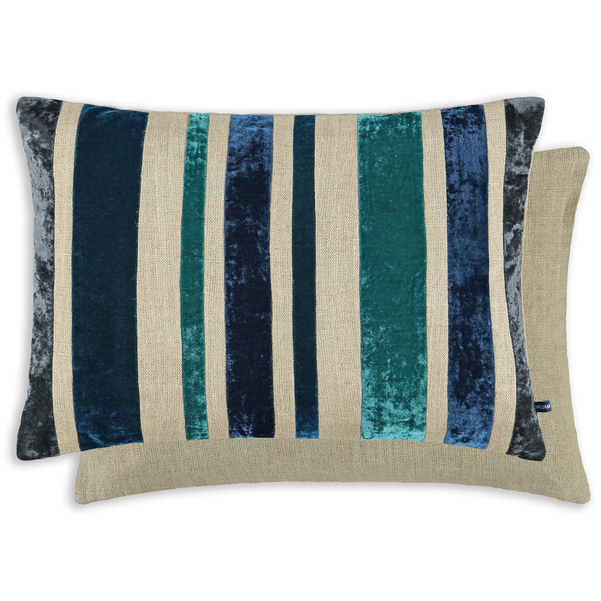 William Yeoward Reilly - Midnight 50x35 Cushion luxury cushion - EB London product image 1