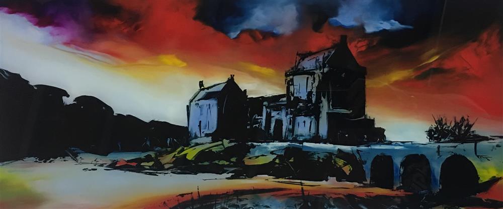 Richard King | Castles. Eilean Donan Castle - Scotland | Original British Art - EB London
