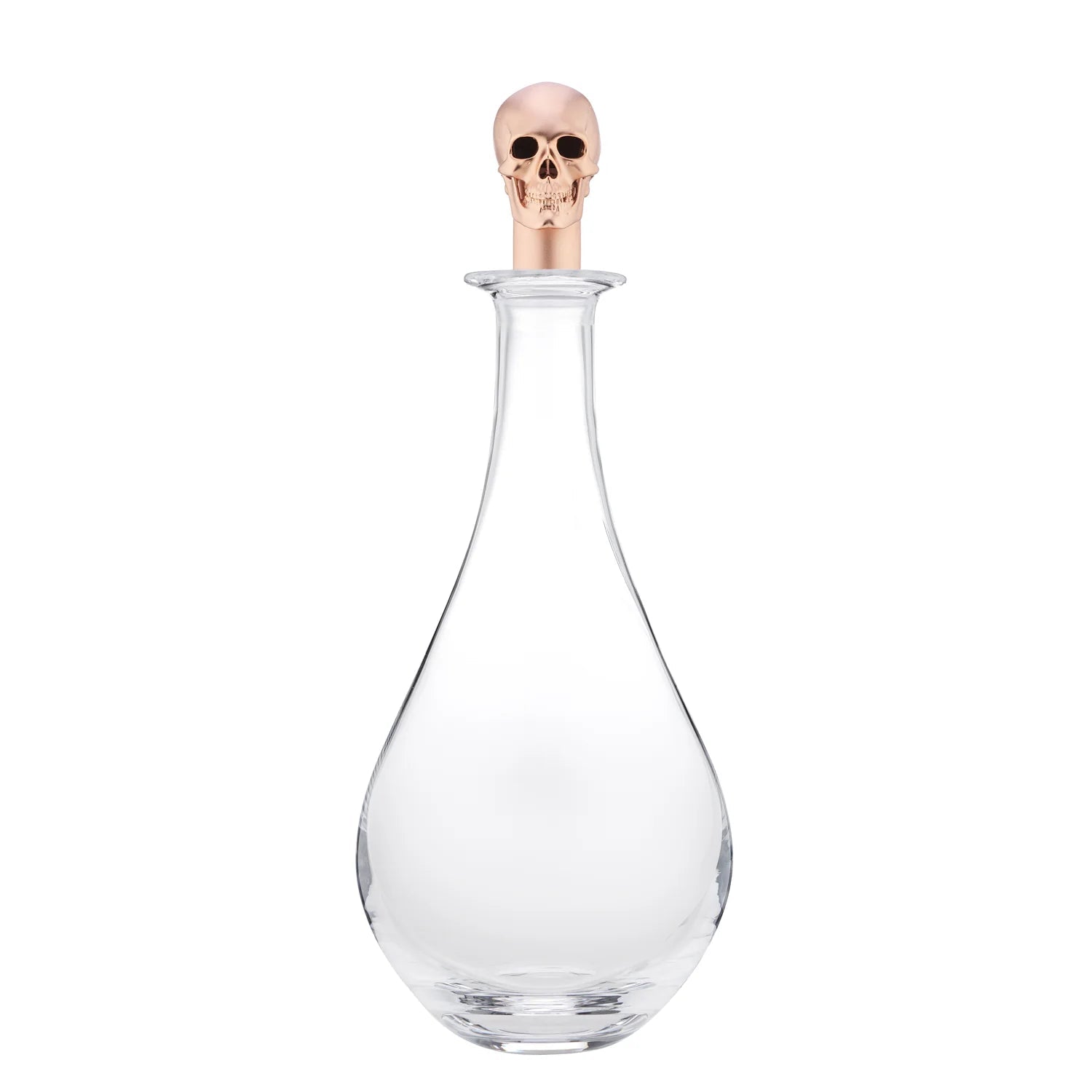 Rose Gold Skull Carafe Decanter - Deakin & Francis - EB London