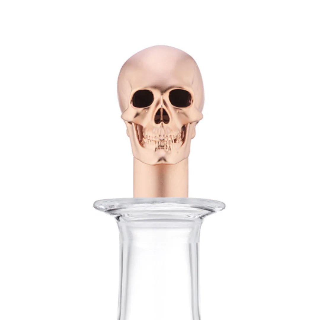 Rose Gold Skull Carafe Decanter - Deakin & Francis - EB London