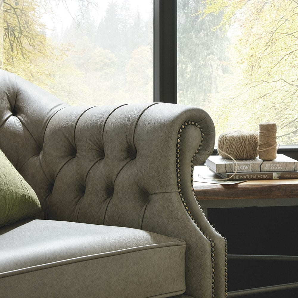 Sofa by Saxon - Bromley Tub Chair - Hand-Burnished Leather - EB London