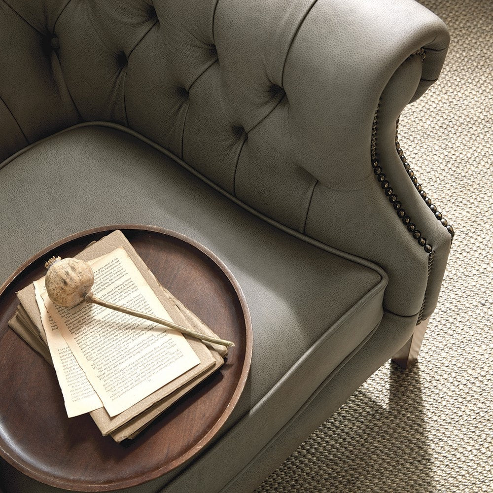 Sofa by Saxon - Bromley Tub Chair - Hand-Burnished Leather - EB London