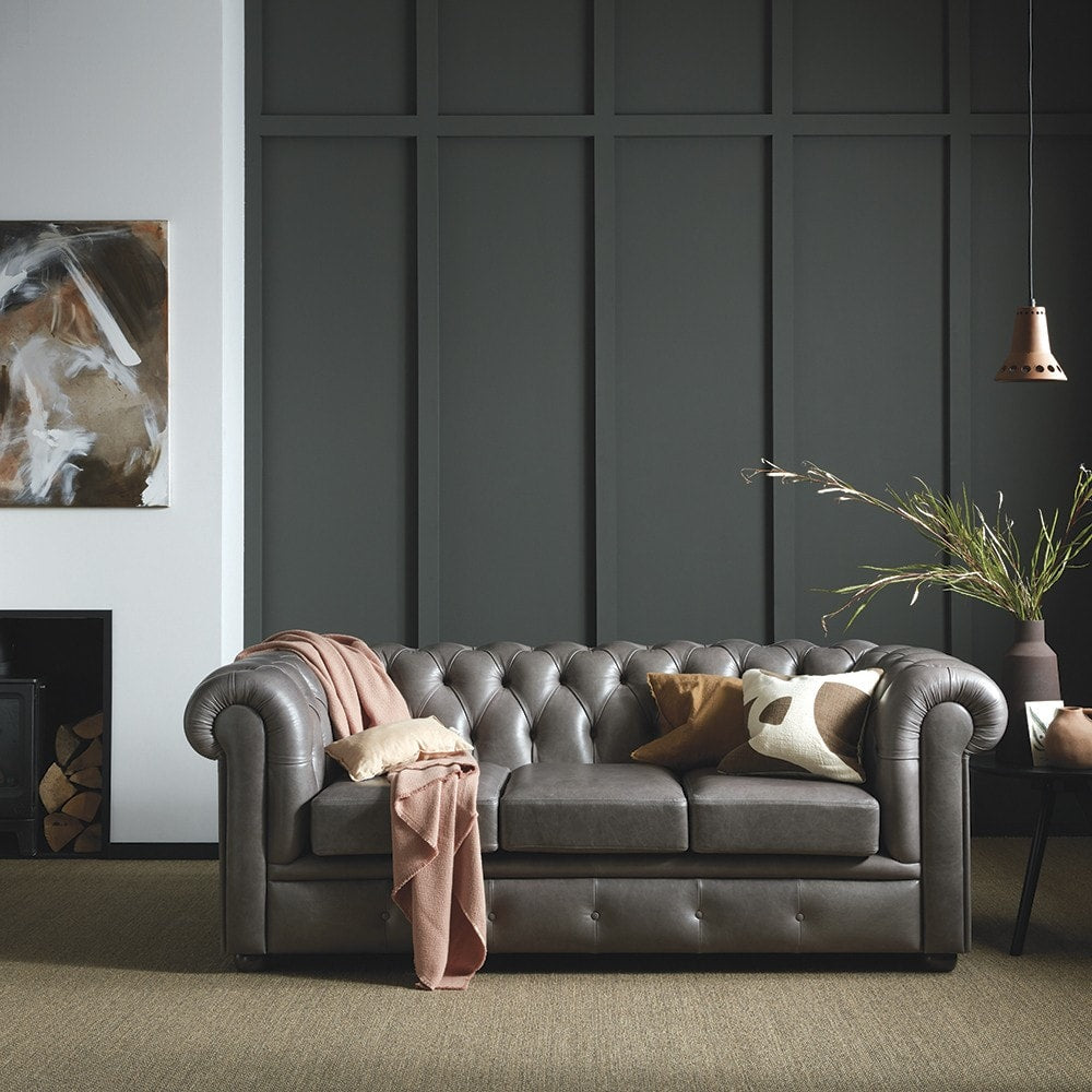 Sofa by Saxon - Winchester 3 Seater Sofa Bed - Hand-Burnished Leather - EB London