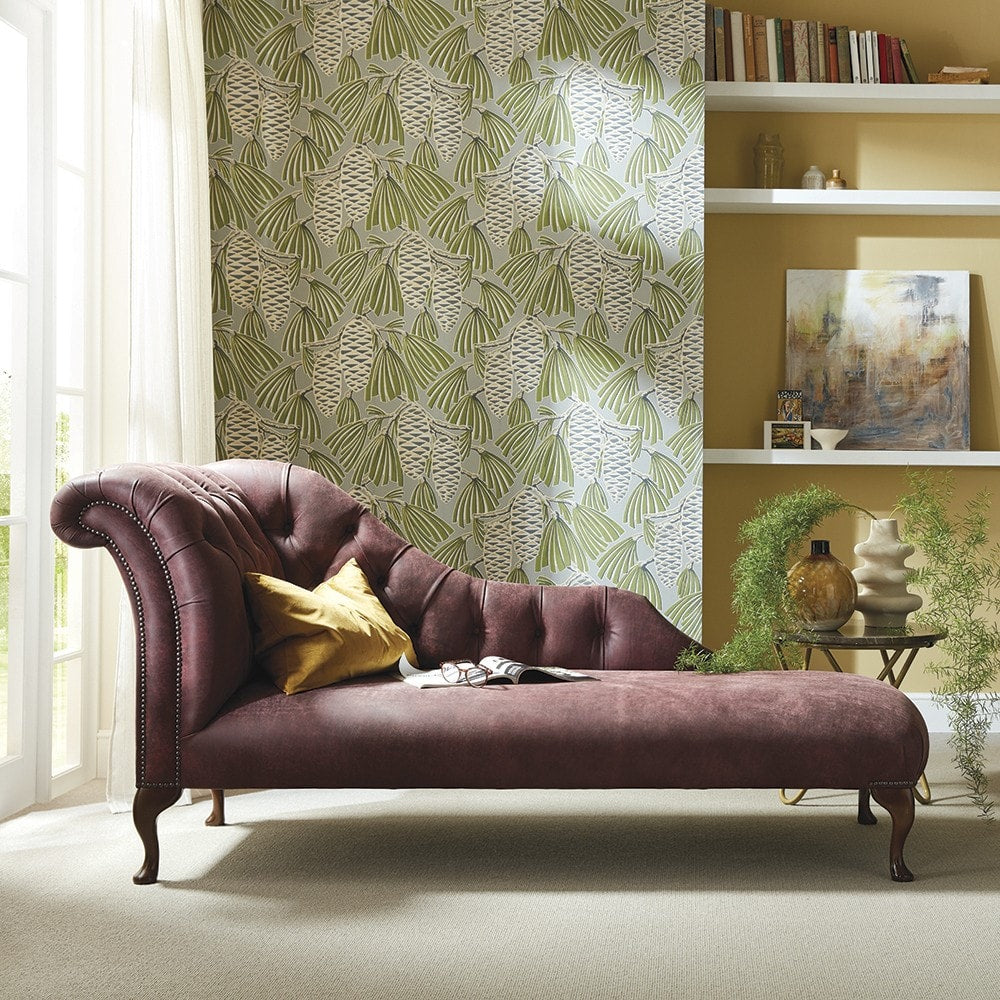 Sofa by Saxon - Blenheim Chaise - Hand-Burnished Leather - EB London
