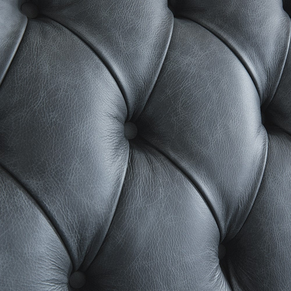 Sofa by Saxon - Claridge 2 Seater Sofa - Hand-Burnished Leather - EB London