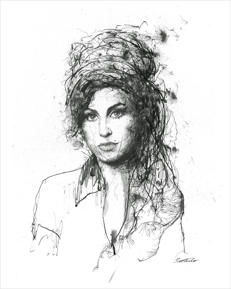 Scott Tetlow | Winehouse - Miniature | Limited Edition British Art - EB London