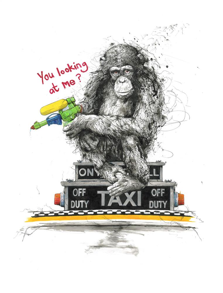 Scott Tetlow | You Looking At Me? | Limited Edition British Art - EB London