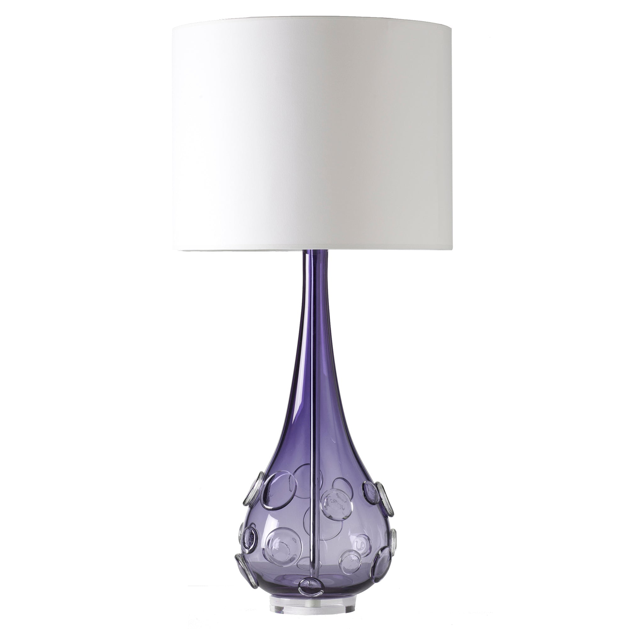 William Yeoward Sebastian Table Lamp Amethyst luxury table lamp - EB London product image 1