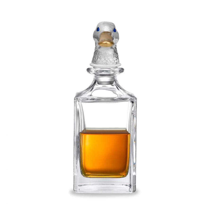 Silver Duck Head Crystal Decanter – Deakin & Francis - EB London