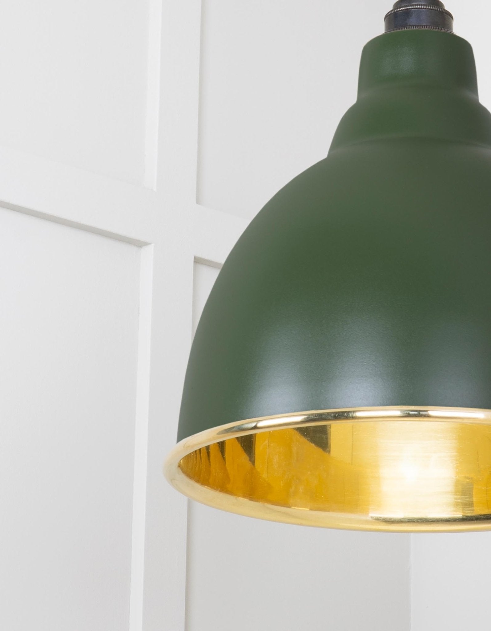 Smooth Brass Brindley Pendant | Heath - From The Anvil - EB London