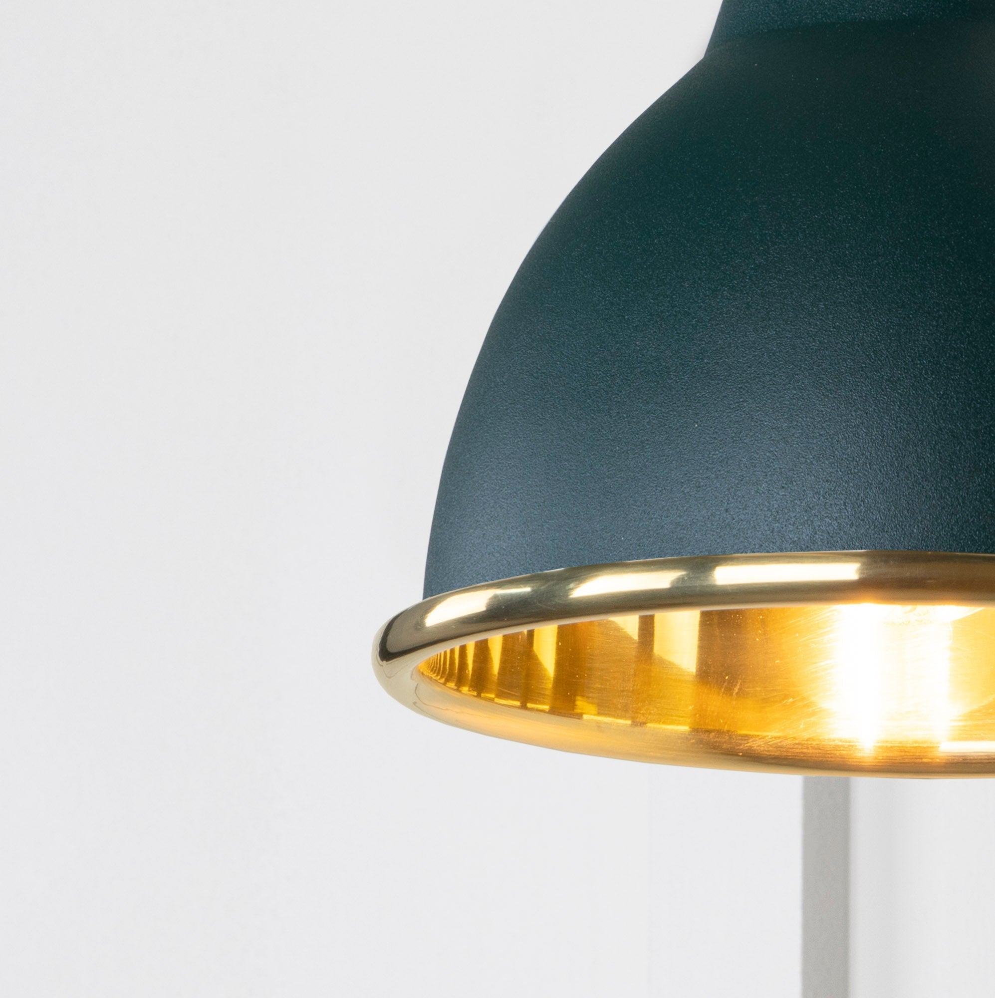 Smooth Brass Brindley Wall Light | Smooth Brass Dingle - From the Anvil - EB London