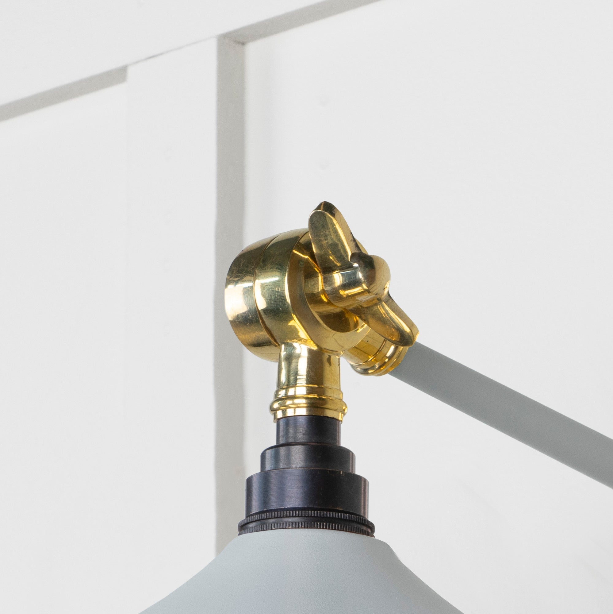 Smooth Brass Flora Wall Light | Birch - From the Anvil - EB London