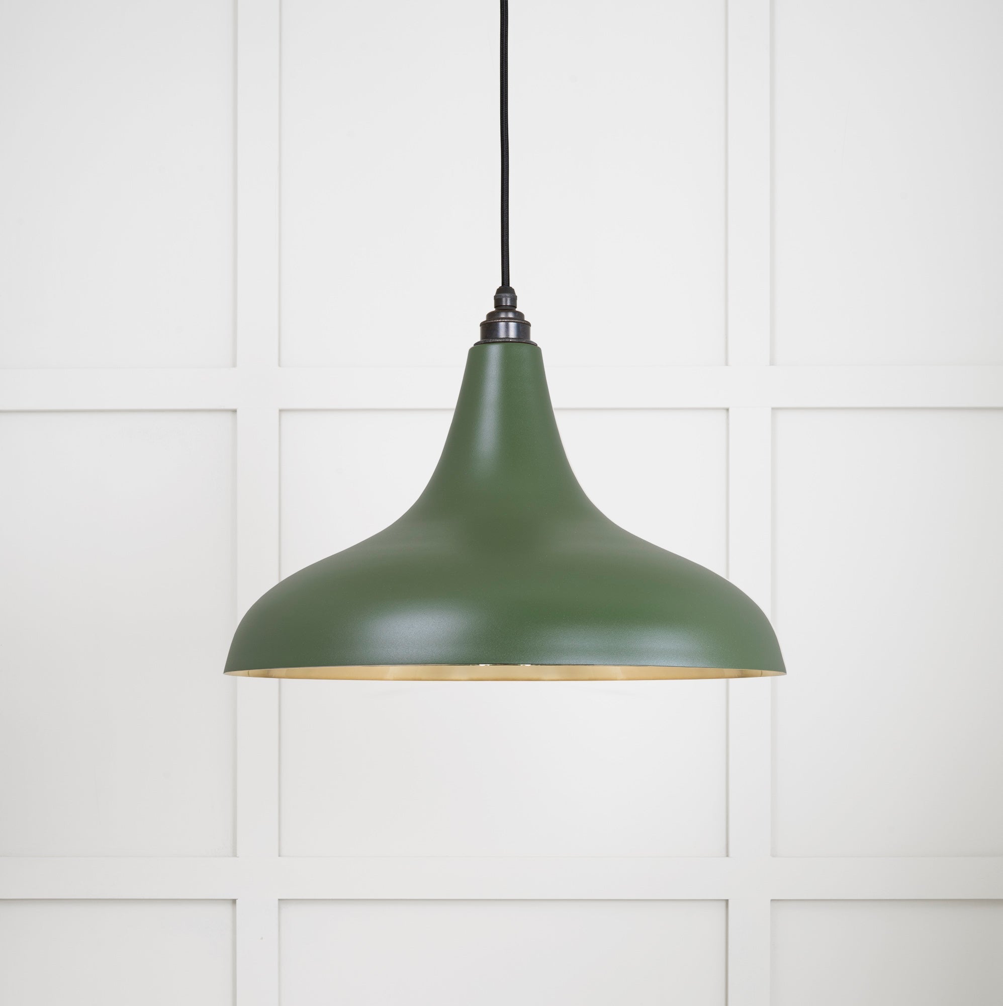 Smooth Brass Frankley Pendant | Heath - From The Anvil - EB London