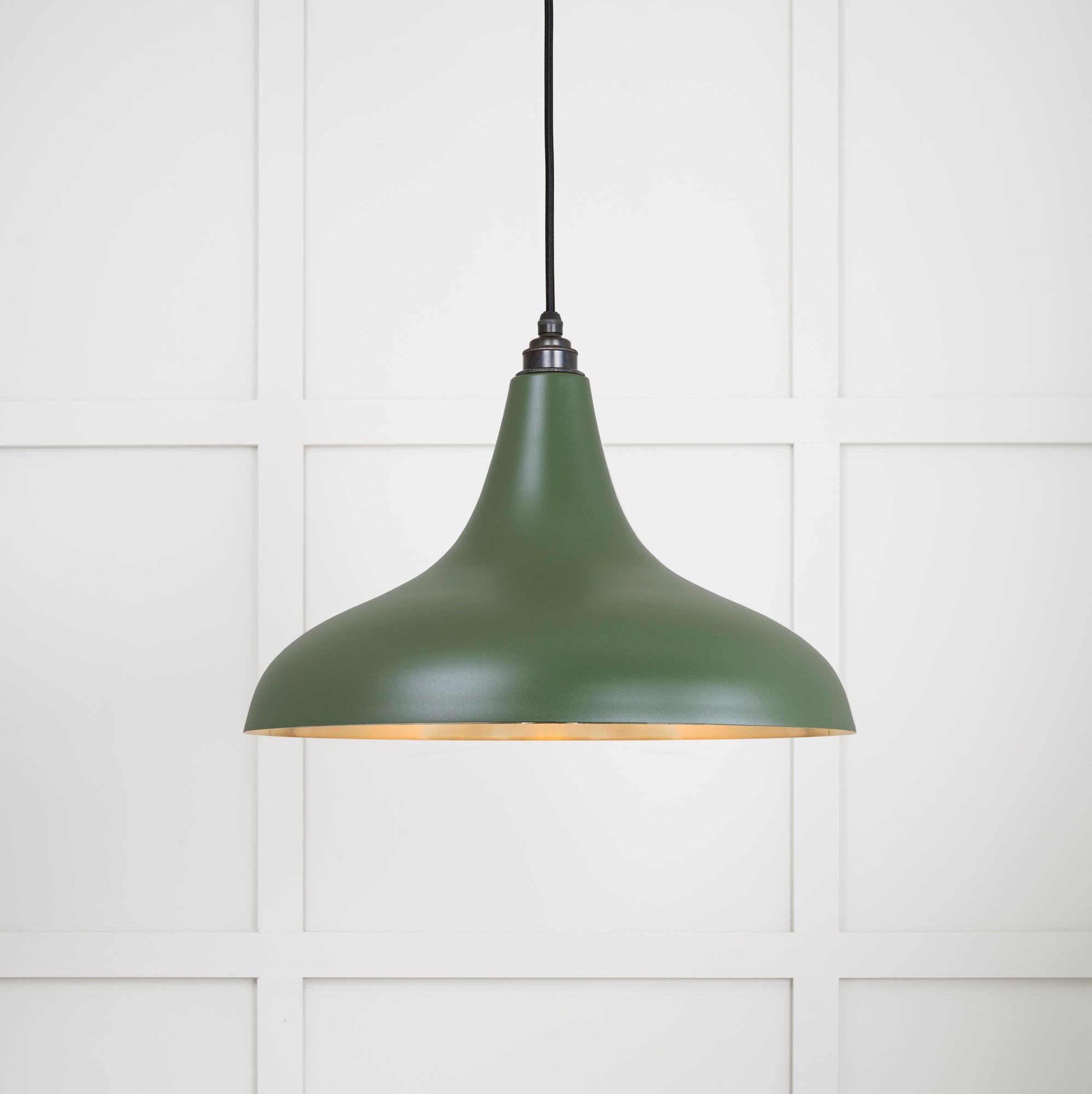 Smooth Brass Frankley Pendant | Heath - From The Anvil - EB London