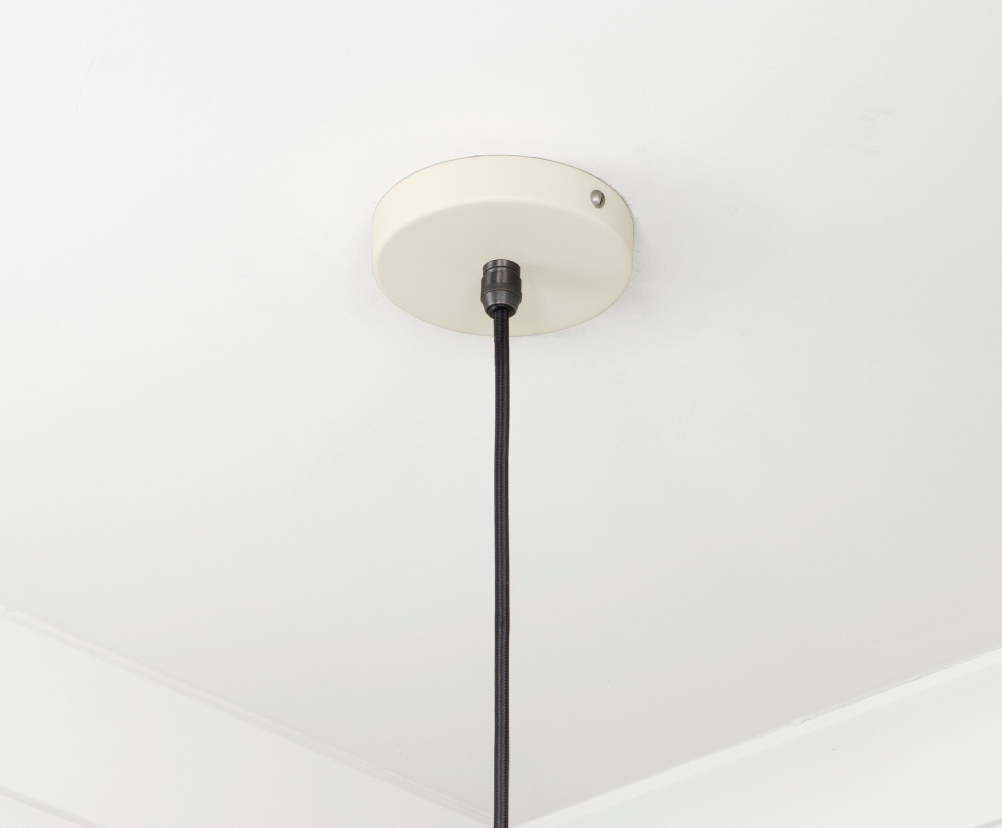 Smooth Brass Frankley Pendant | Teasel - From The Anvil - EB London