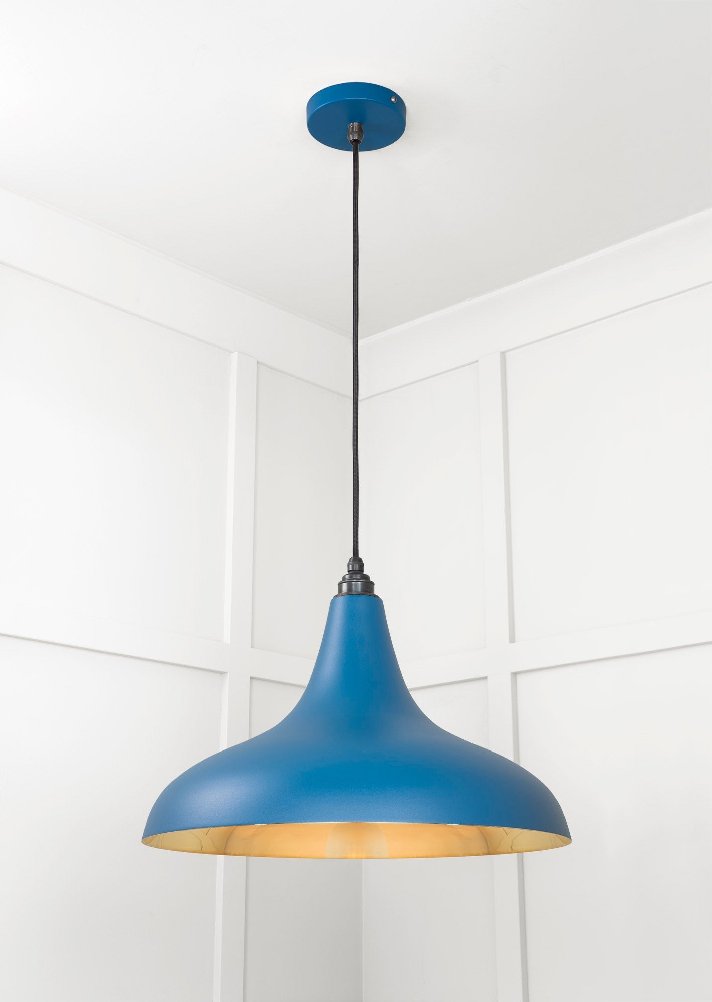 Smooth Brass Frankley Pendant | Upstream - From The Anvil - EB London