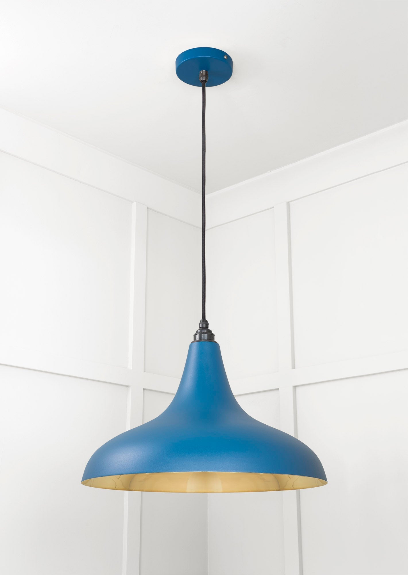Smooth Brass Frankley Pendant | Upstream - From The Anvil - EB London