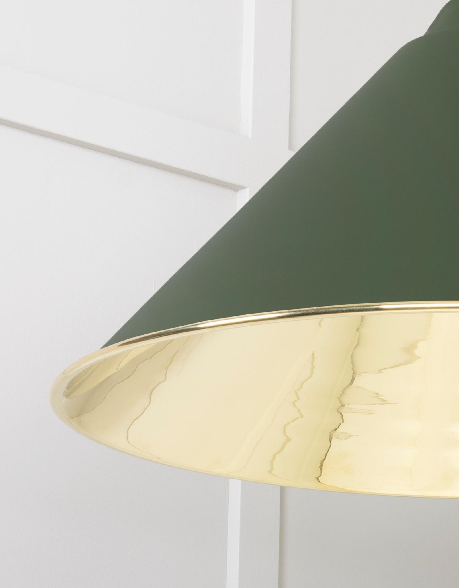 Smooth Brass Hockley Pendant | Heath - From The Anvil - EB London