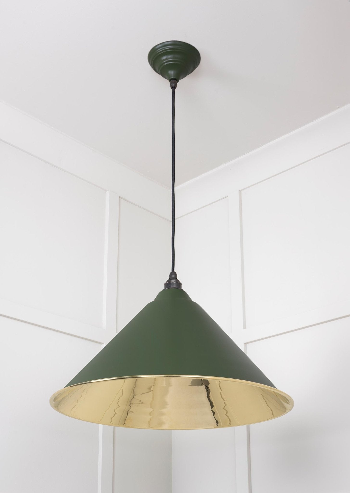 Smooth Brass Hockley Pendant | Heath - From The Anvil - EB London