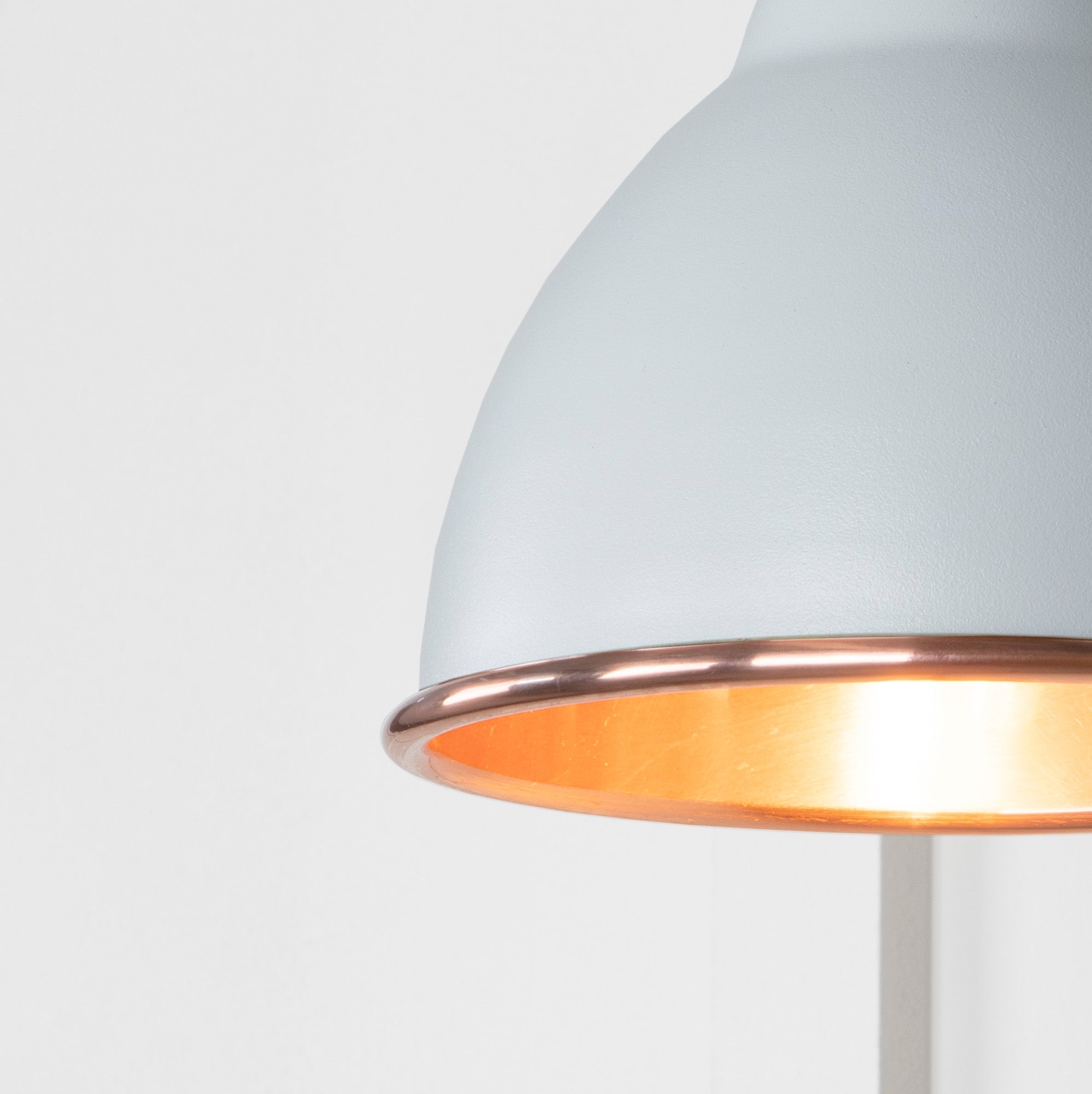 Smooth Copper Brindley Wall Light | Smooth Copper Birch - From the Anvil - EB London