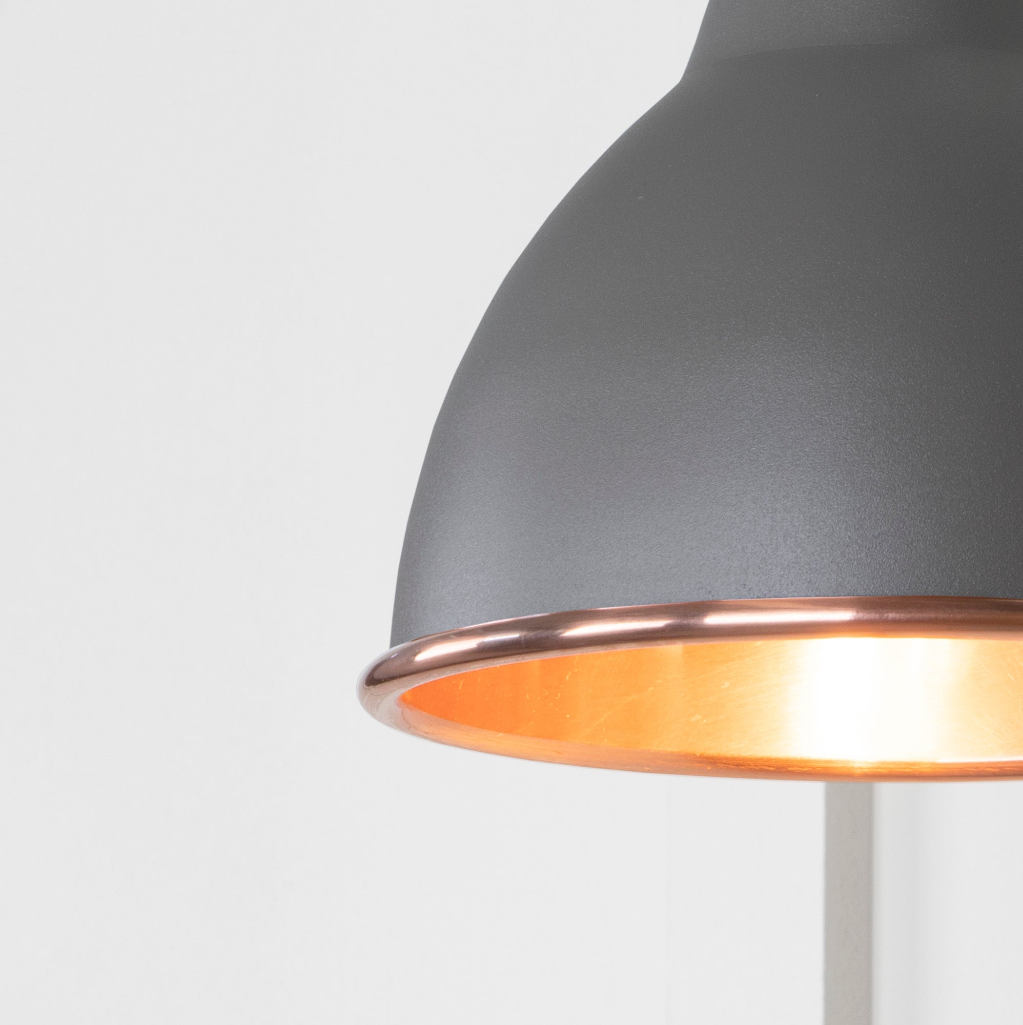 Smooth Copper Brindley Wall Light | Smooth Copper Bluff - From the Anvil - EB London