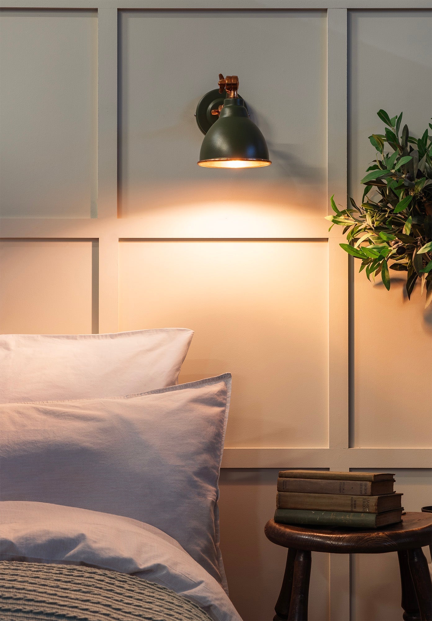 Smooth Copper Brindley Wall Light | Smooth Copper Heath - From the Anvil - EB London