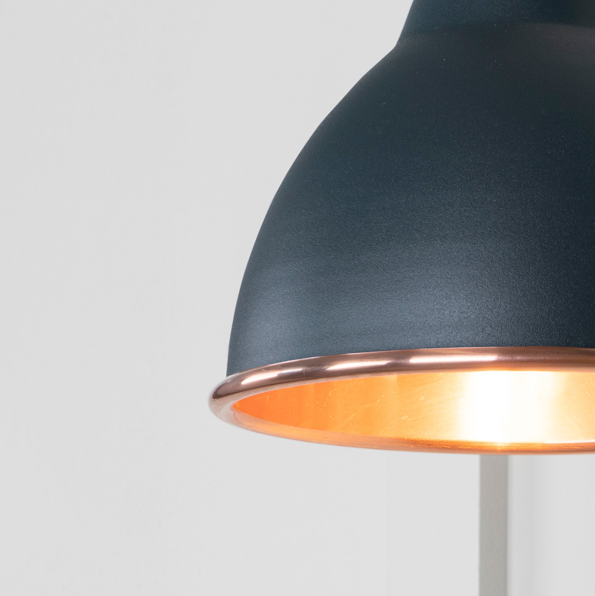 Smooth Copper Brindley Wall Light | Smooth Copper Soot - From the Anvil - EB London