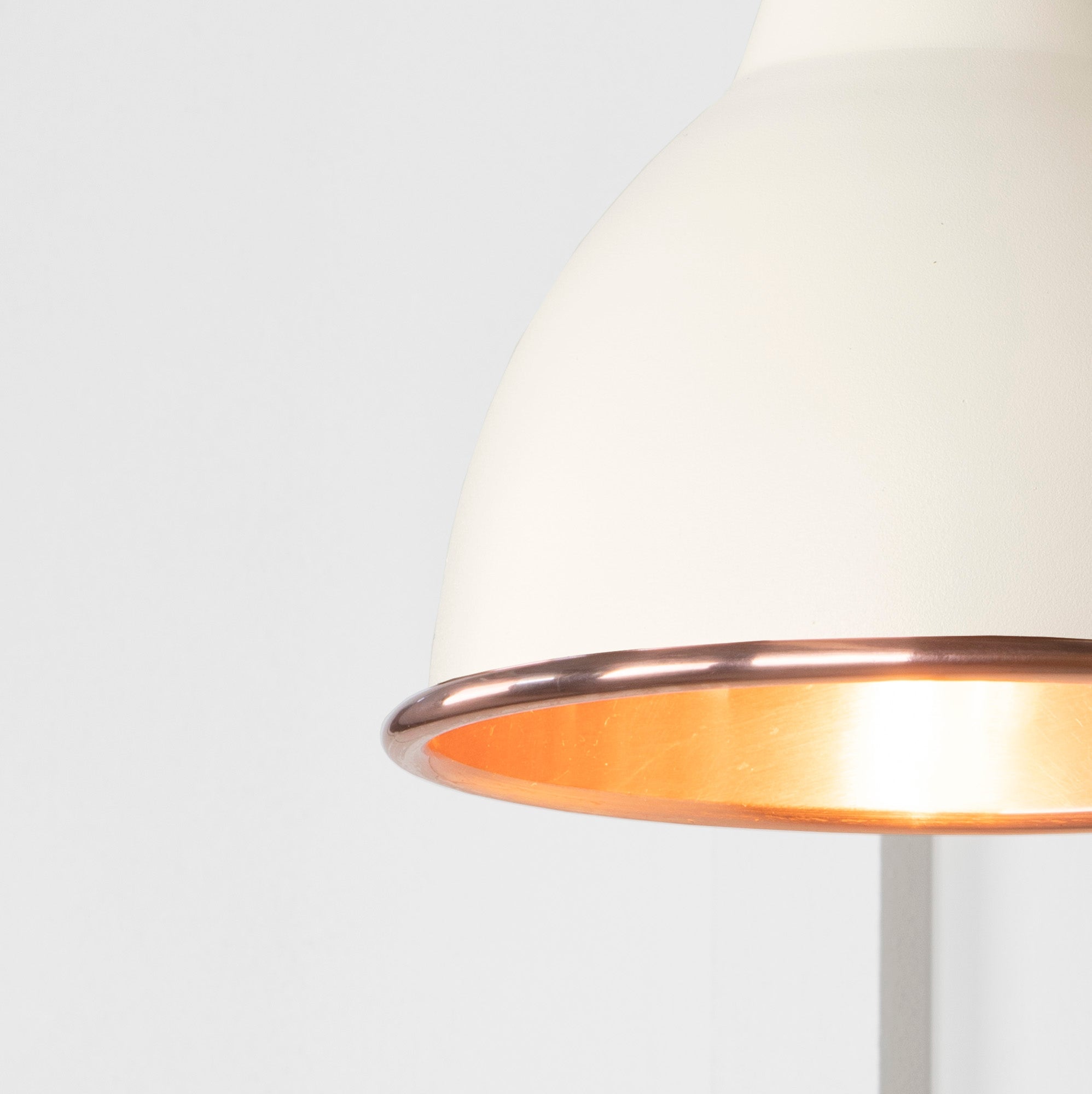 Smooth Copper Brindley Wall Light | Smooth Copper Teasel - From the Anvil - EB London