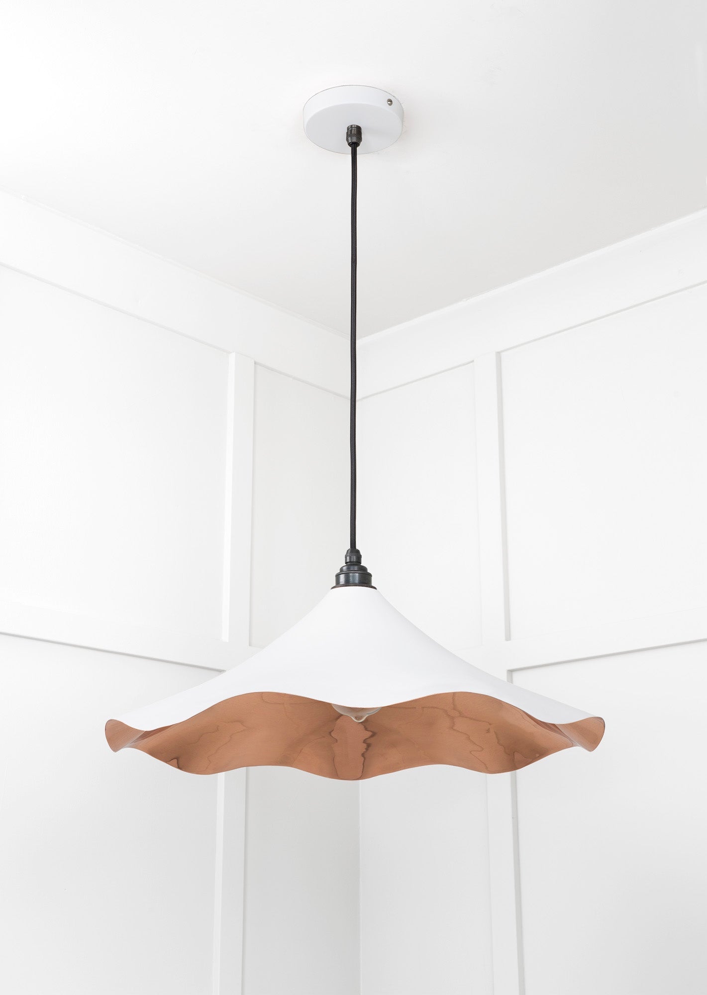Smooth Copper Flora Pendant | Flock - From The Anvil - EB London